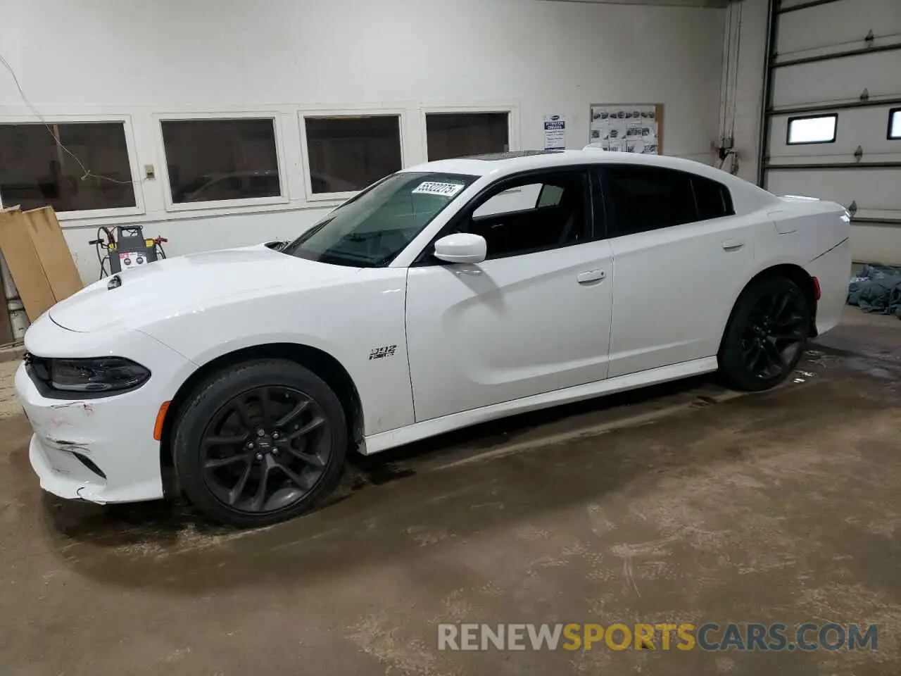 1 Photograph of a damaged car 2C3CDXGJ6LH107132 DODGE CHARGER 2020