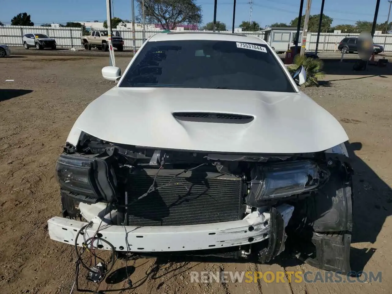 5 Photograph of a damaged car 2C3CDXGJ6LH107292 DODGE CHARGER 2020