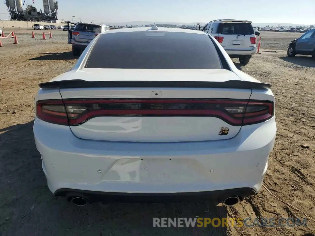 6 Photograph of a damaged car 2C3CDXGJ6LH107292 DODGE CHARGER 2020