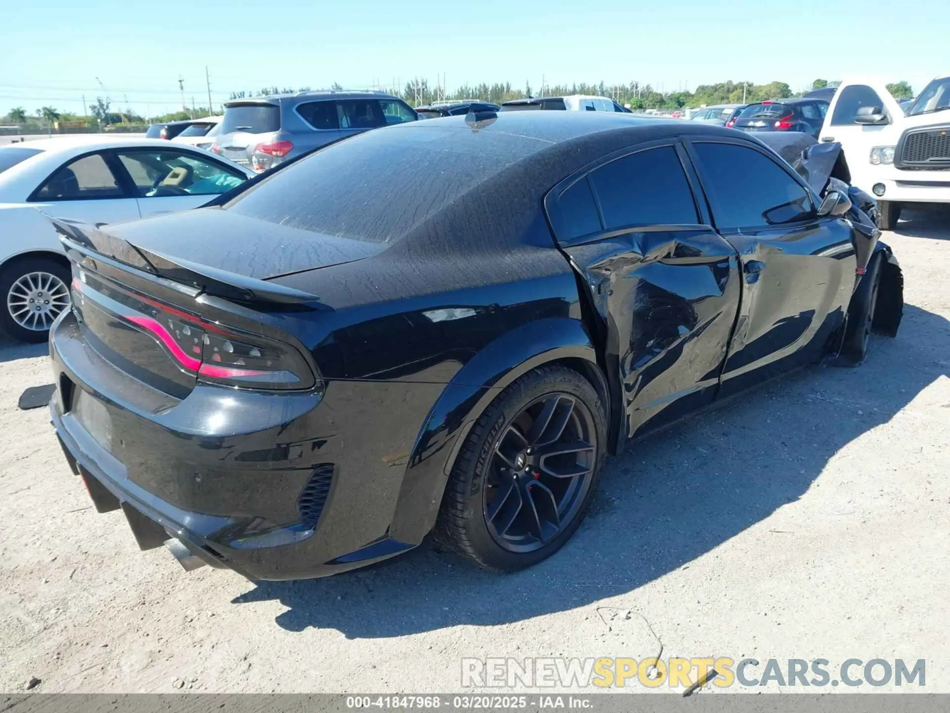 4 Photograph of a damaged car 2C3CDXGJ6LH144830 DODGE CHARGER 2020