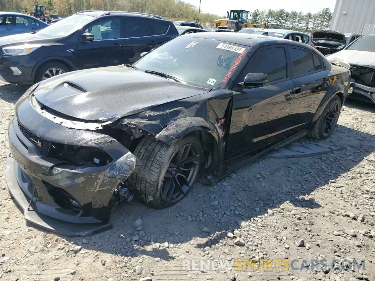 1 Photograph of a damaged car 2C3CDXGJ6LH149686 DODGE CHARGER 2020