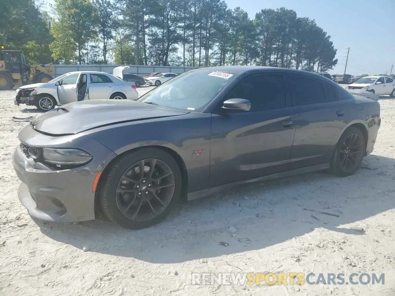 1 Photograph of a damaged car 2C3CDXGJ6LH183191 DODGE CHARGER 2020