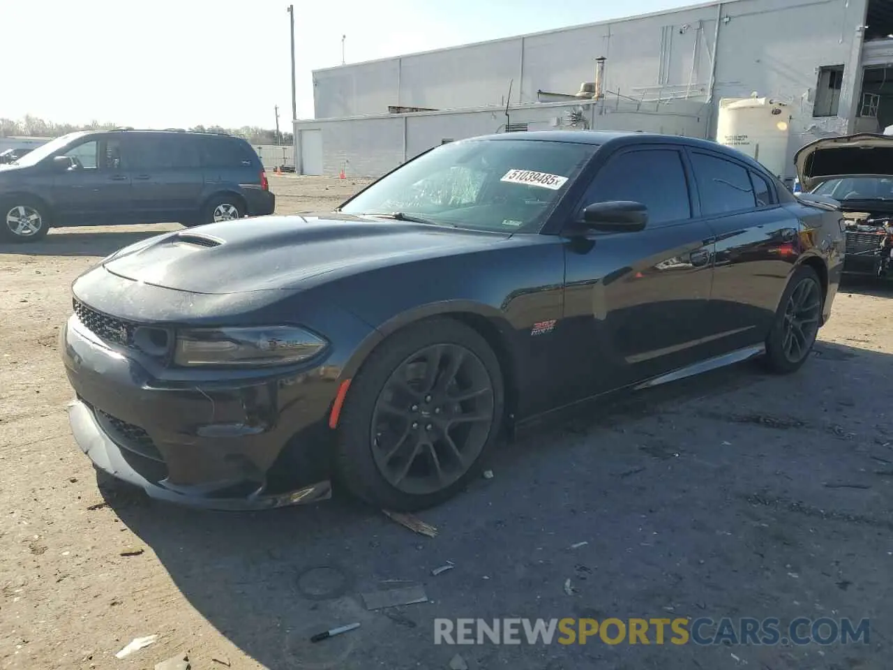1 Photograph of a damaged car 2C3CDXGJ6LH185832 DODGE CHARGER 2020
