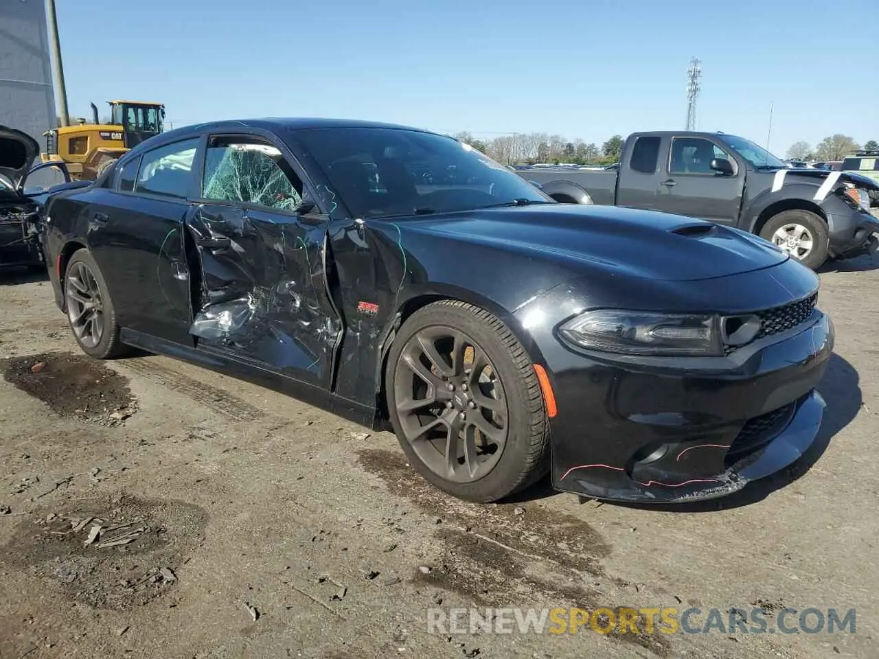 4 Photograph of a damaged car 2C3CDXGJ6LH185832 DODGE CHARGER 2020