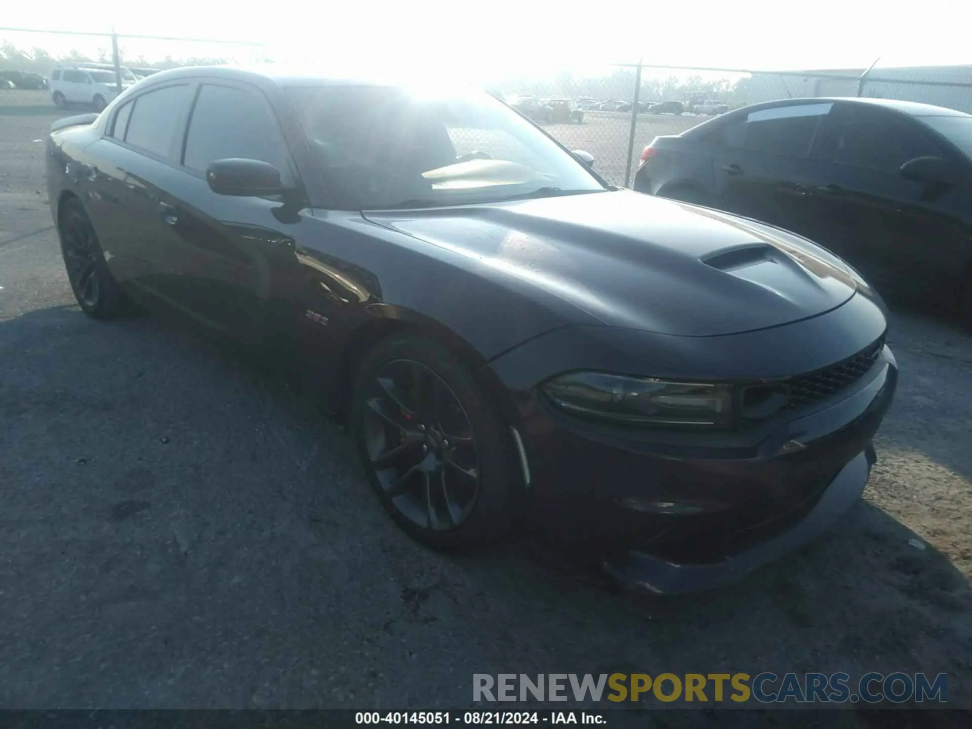 1 Photograph of a damaged car 2C3CDXGJ6LH238402 DODGE CHARGER 2020