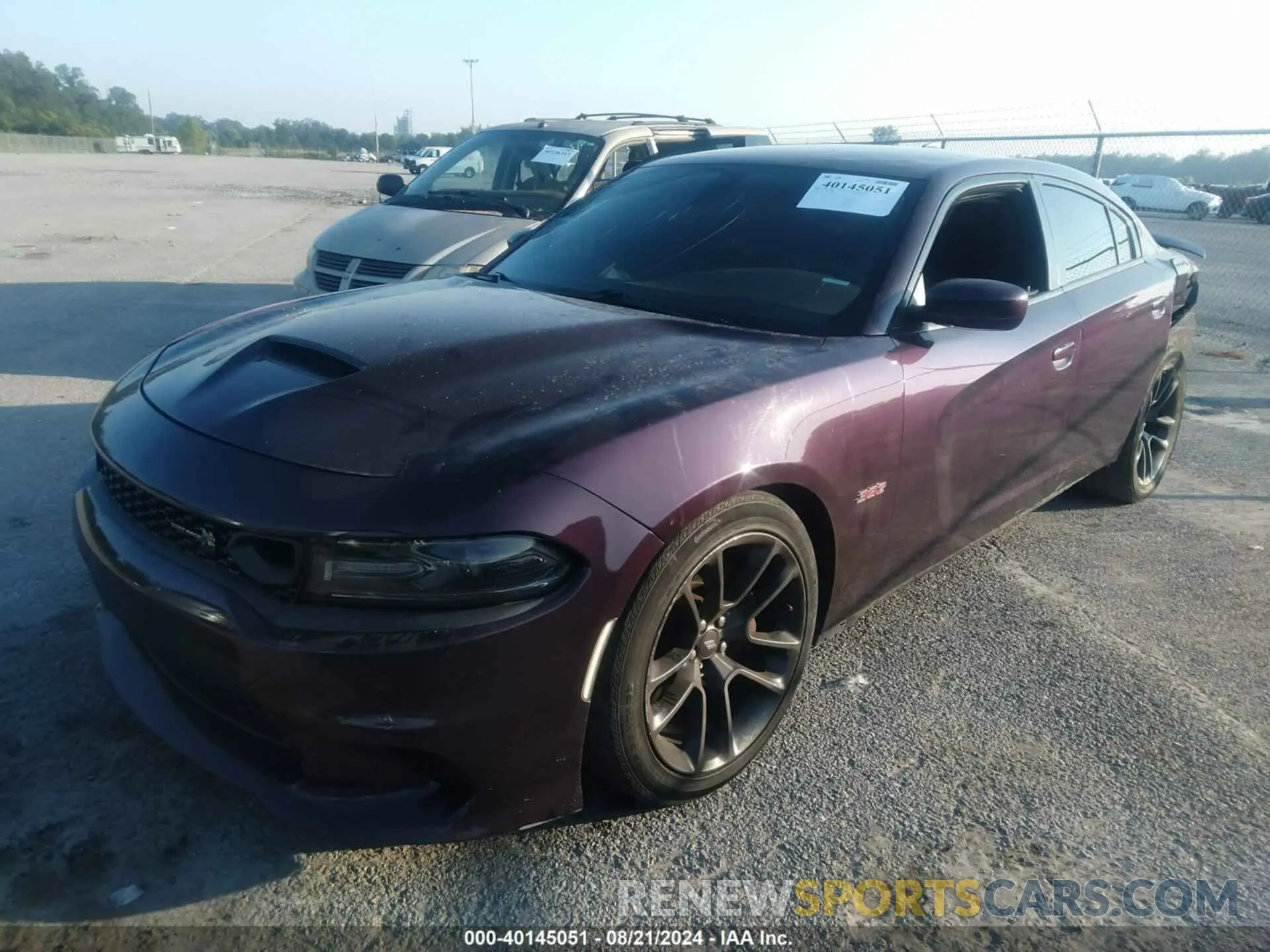 2 Photograph of a damaged car 2C3CDXGJ6LH238402 DODGE CHARGER 2020
