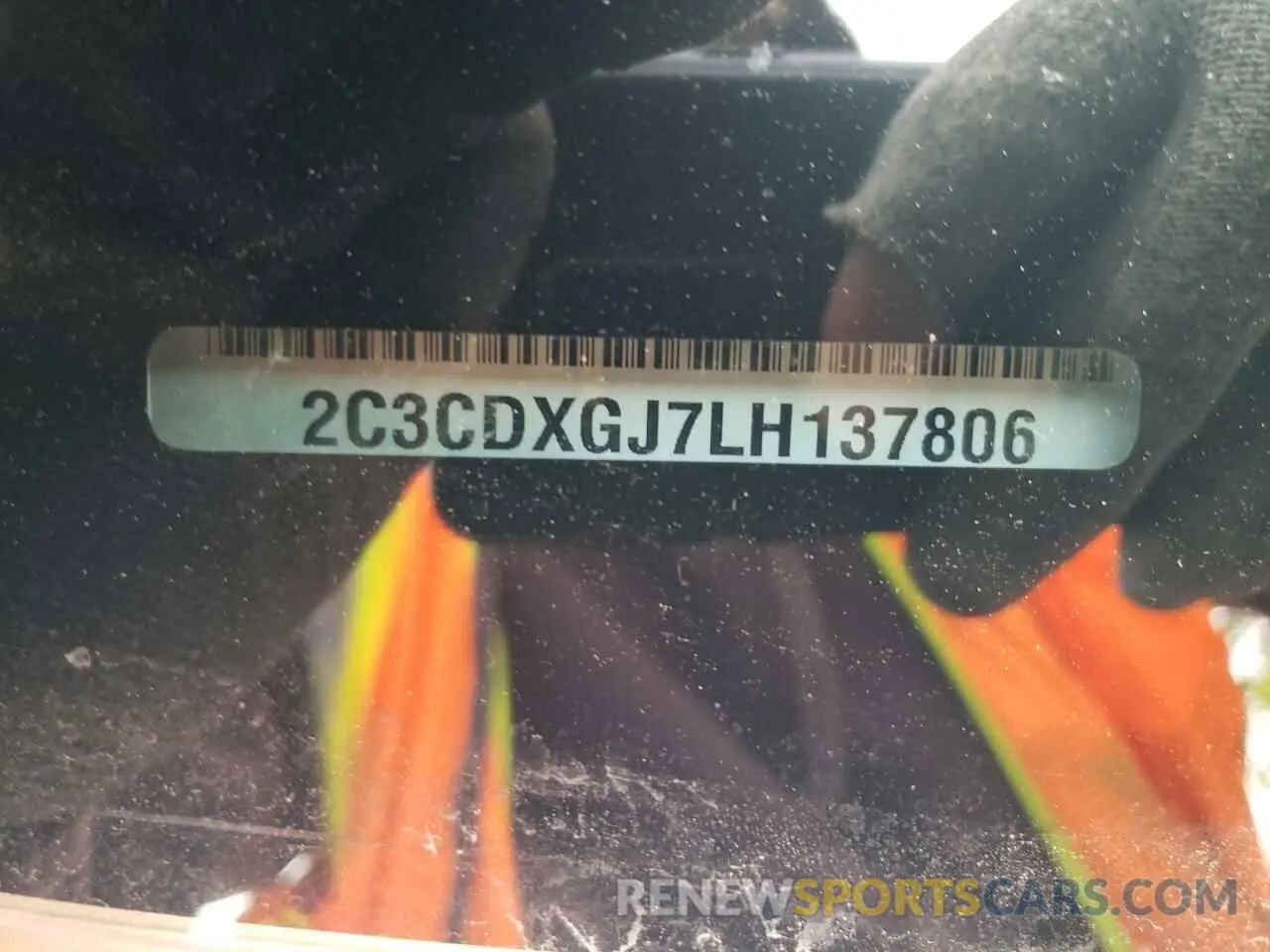 12 Photograph of a damaged car 2C3CDXGJ7LH137806 DODGE CHARGER 2020