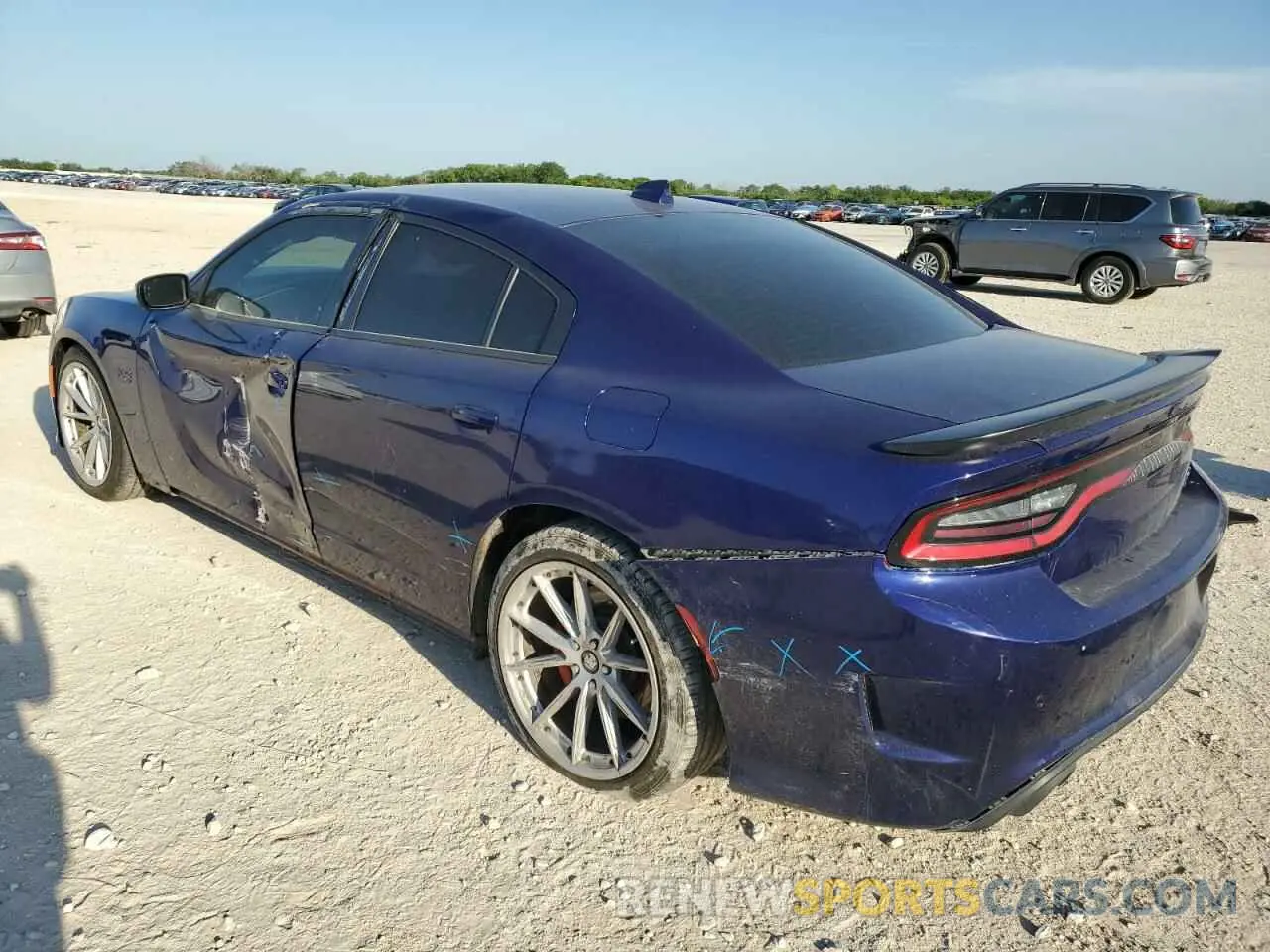 2 Photograph of a damaged car 2C3CDXGJ7LH141256 DODGE CHARGER 2020