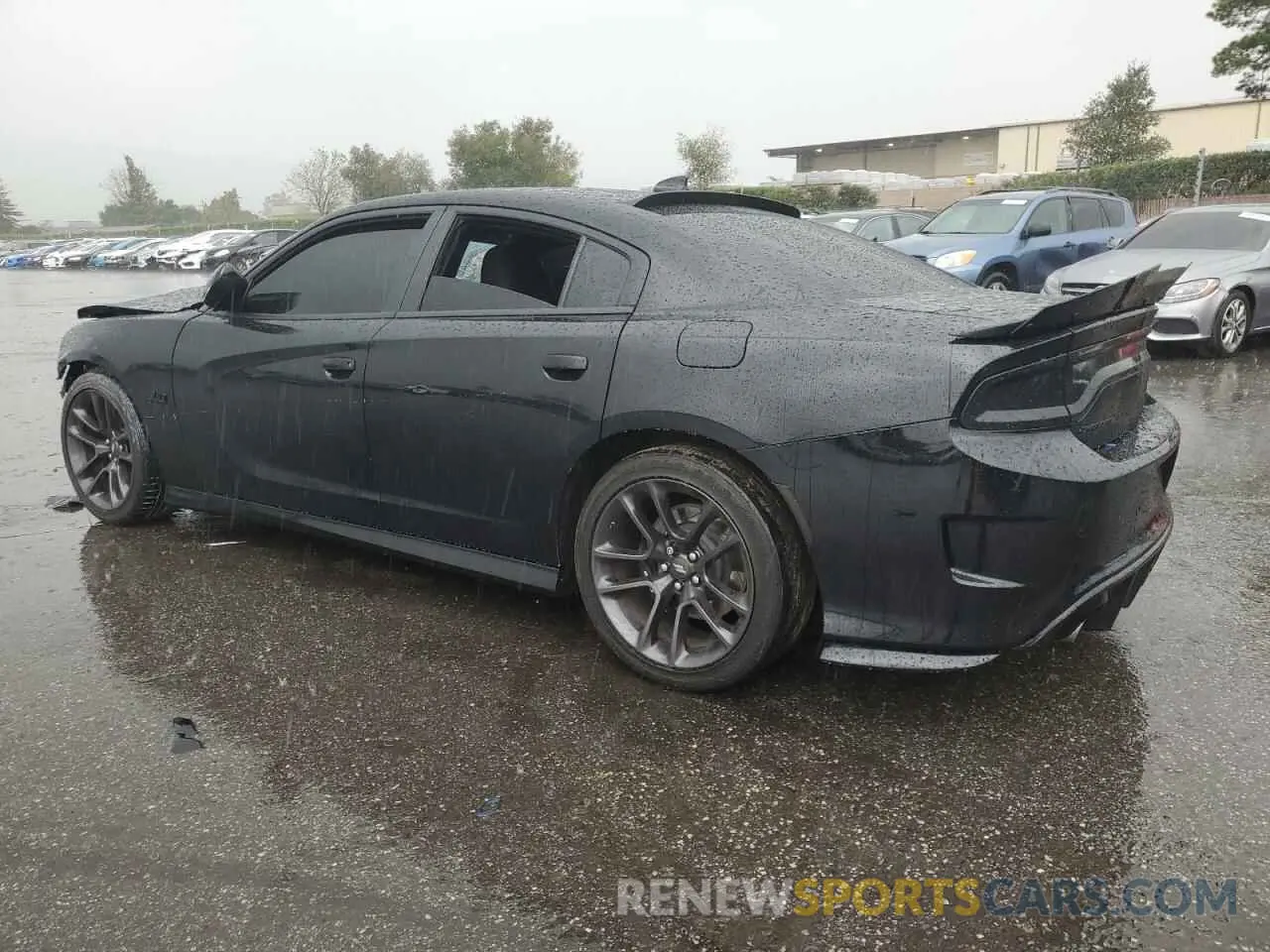 2 Photograph of a damaged car 2C3CDXGJ7LH162334 DODGE CHARGER 2020