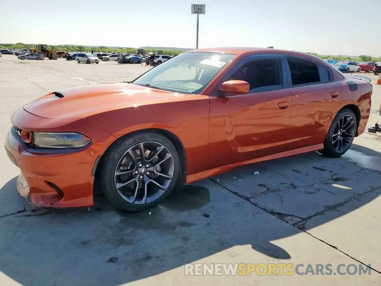 1 Photograph of a damaged car 2C3CDXGJ7LH181692 DODGE CHARGER 2020