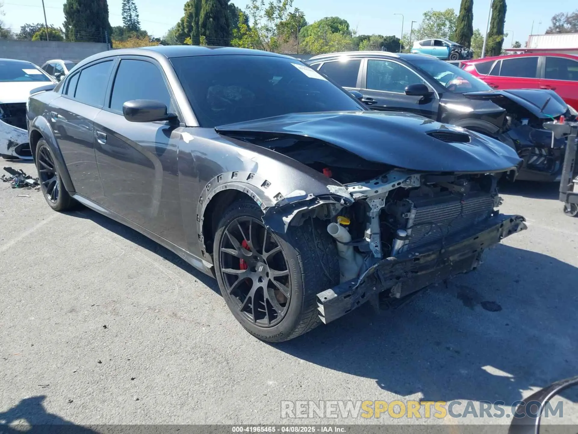 1 Photograph of a damaged car 2C3CDXGJ7LH183040 DODGE CHARGER 2020