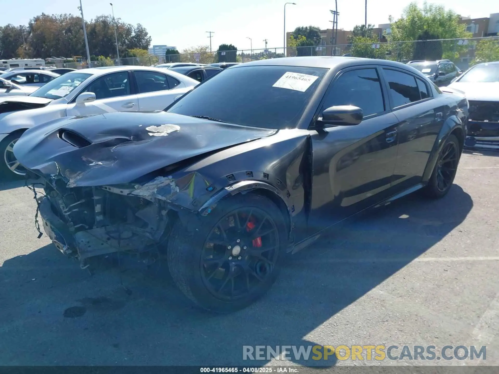 2 Photograph of a damaged car 2C3CDXGJ7LH183040 DODGE CHARGER 2020