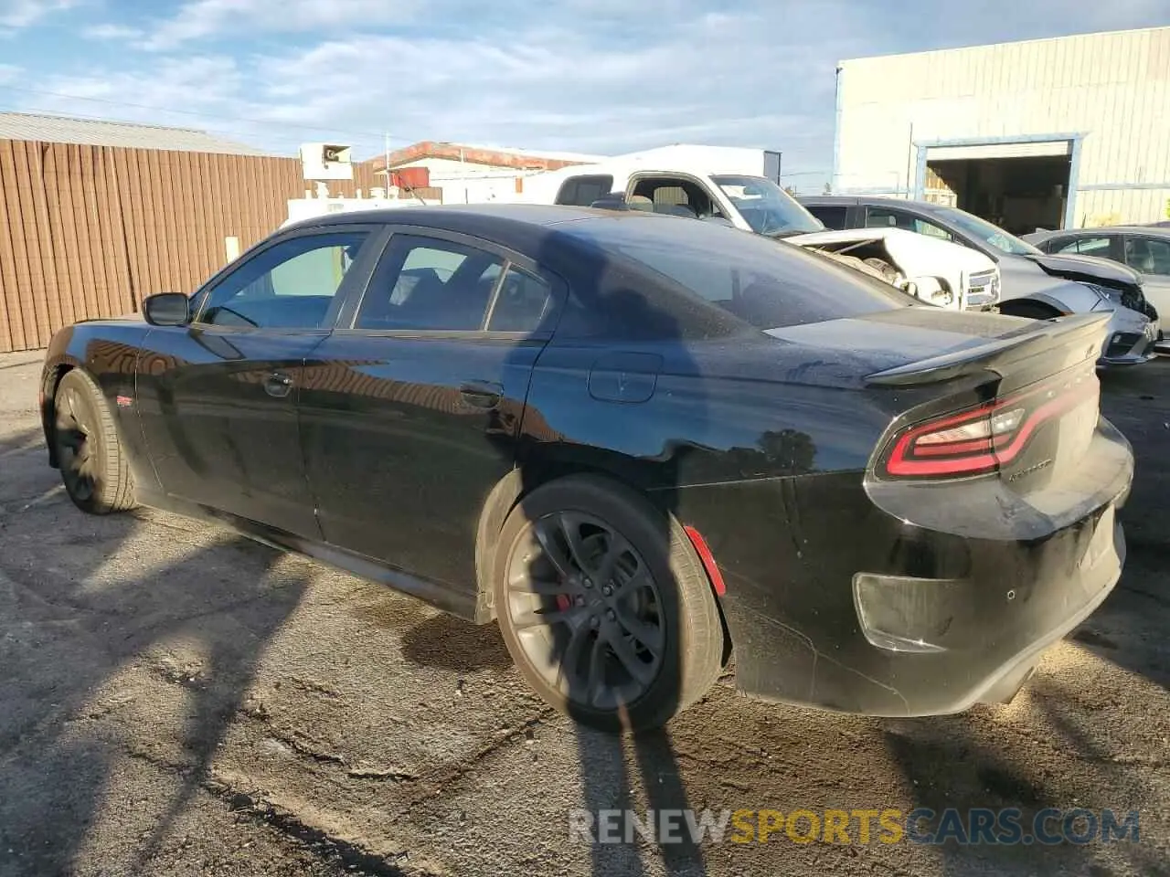 2 Photograph of a damaged car 2C3CDXGJ7LH231846 DODGE CHARGER 2020