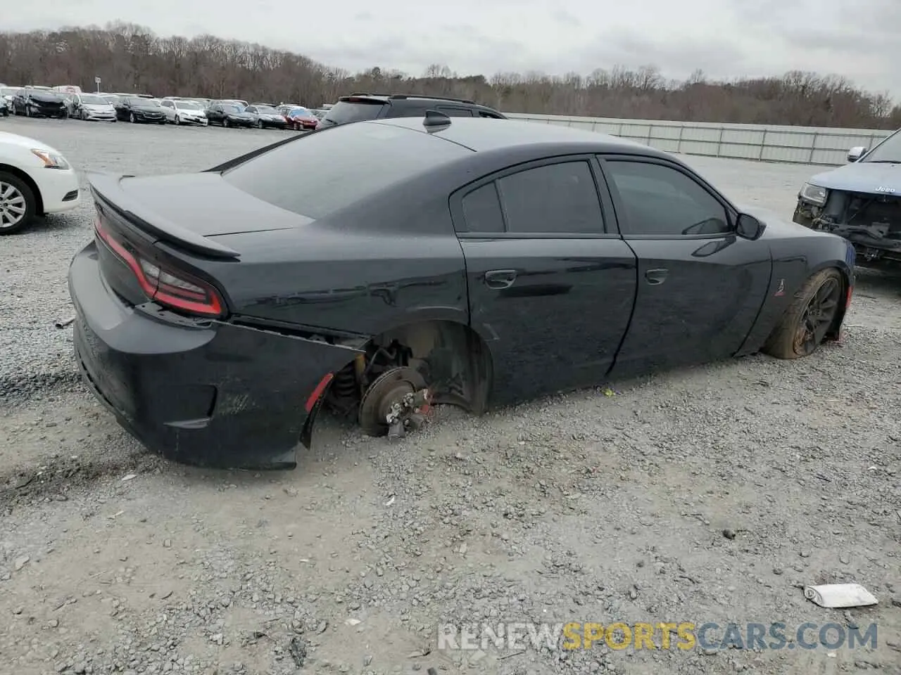 3 Photograph of a damaged car 2C3CDXGJ7LH242216 DODGE CHARGER 2020