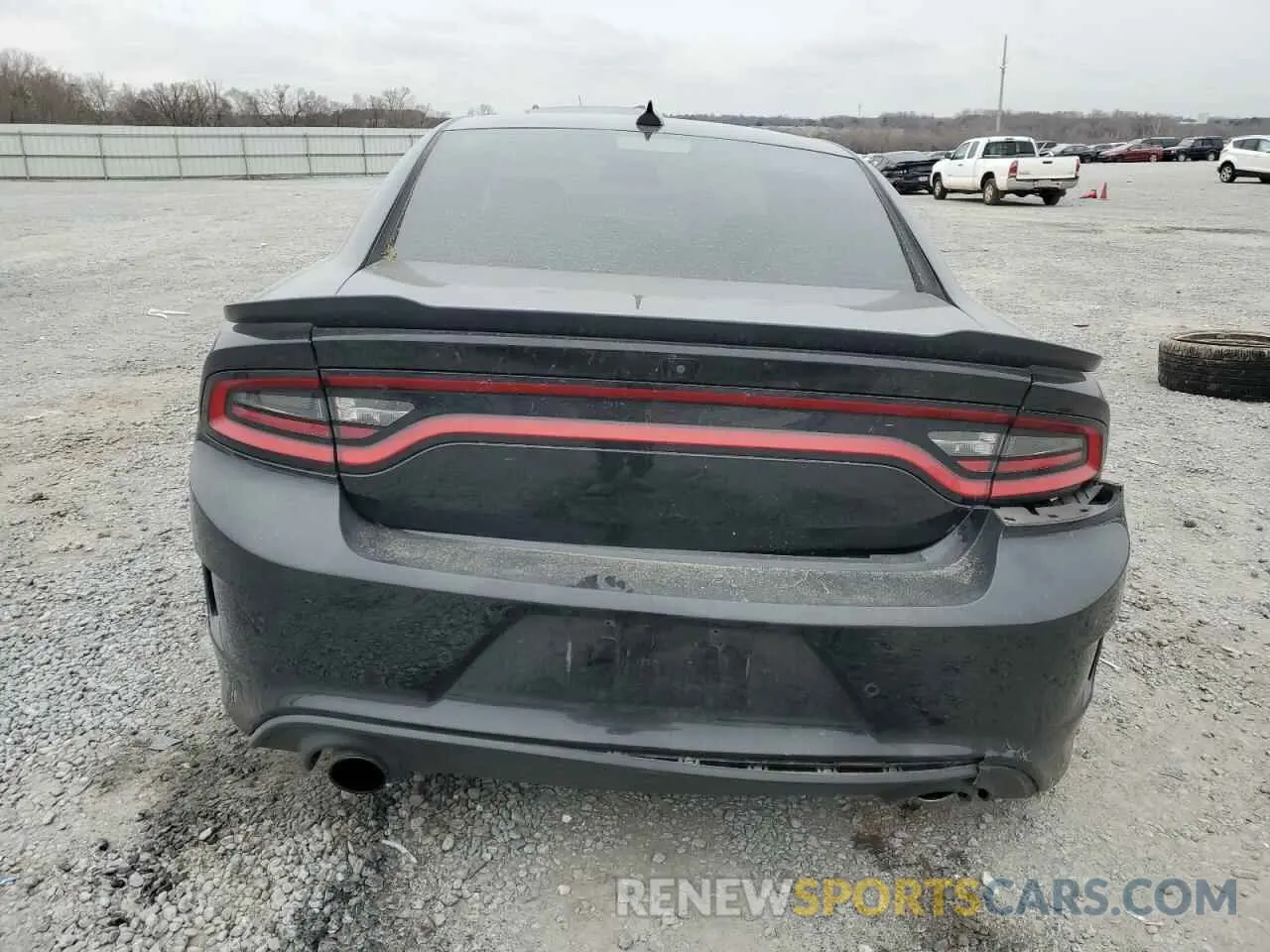 6 Photograph of a damaged car 2C3CDXGJ7LH242216 DODGE CHARGER 2020