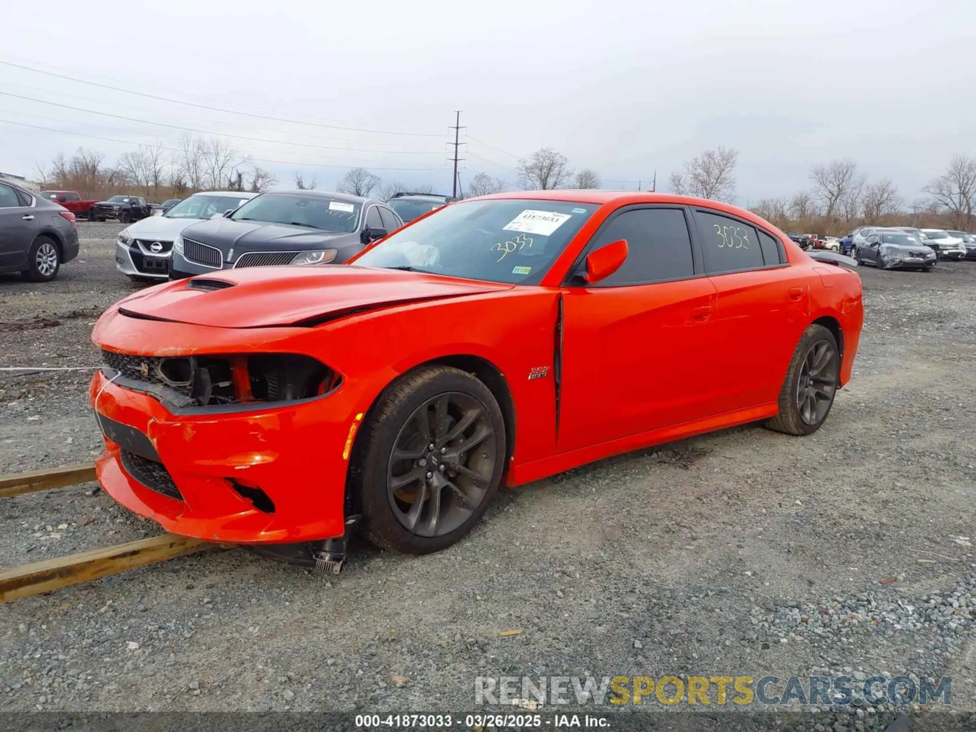 2 Photograph of a damaged car 2C3CDXGJ7LH247951 DODGE CHARGER 2020