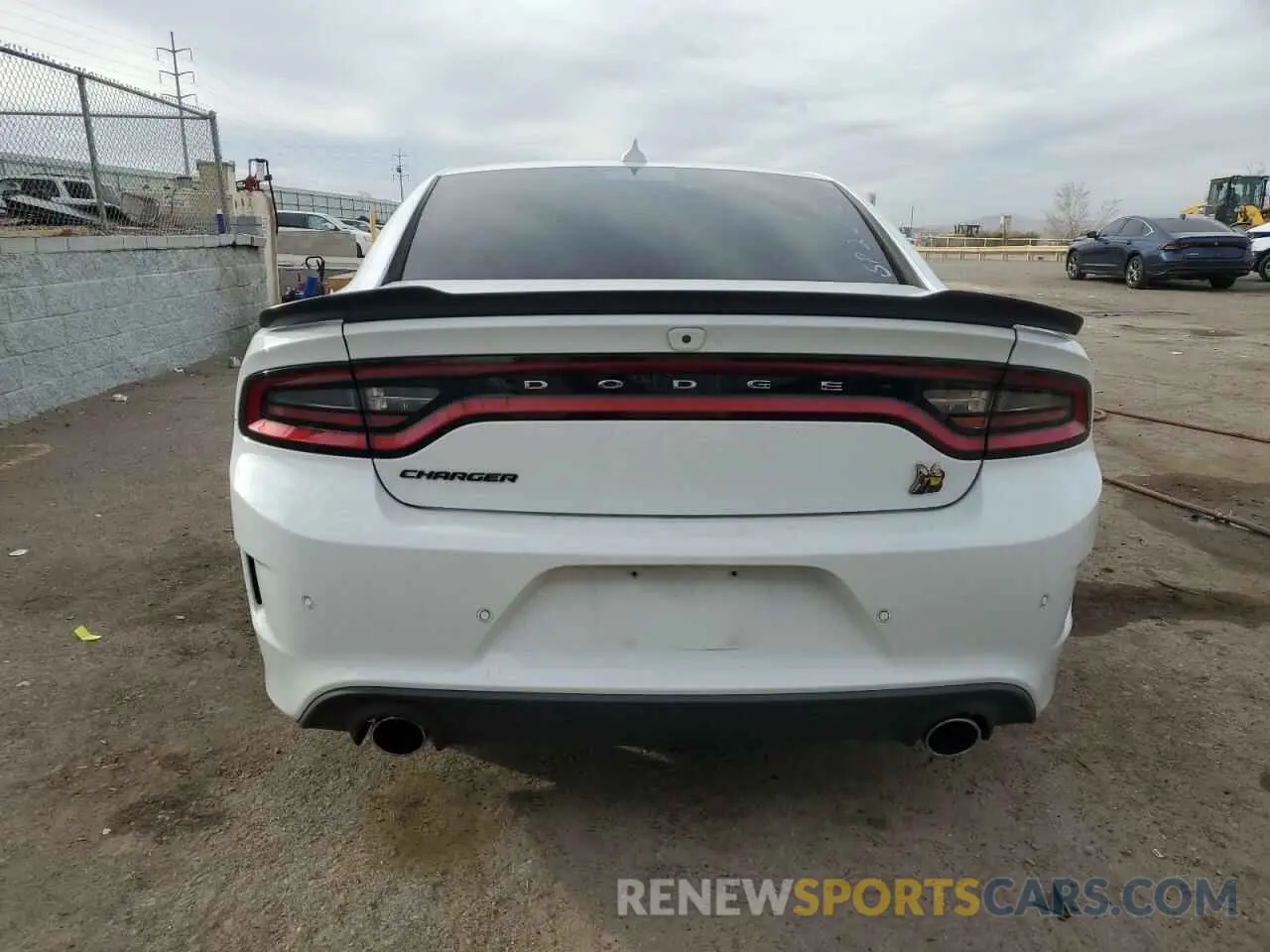 6 Photograph of a damaged car 2C3CDXGJ8LH109187 DODGE CHARGER 2020