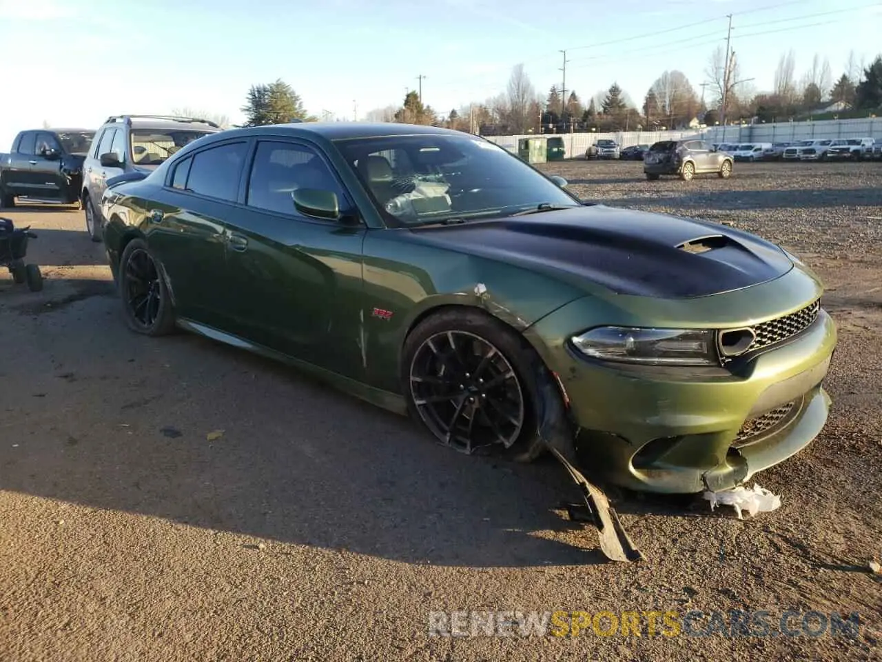 4 Photograph of a damaged car 2C3CDXGJ8LH136602 DODGE CHARGER 2020