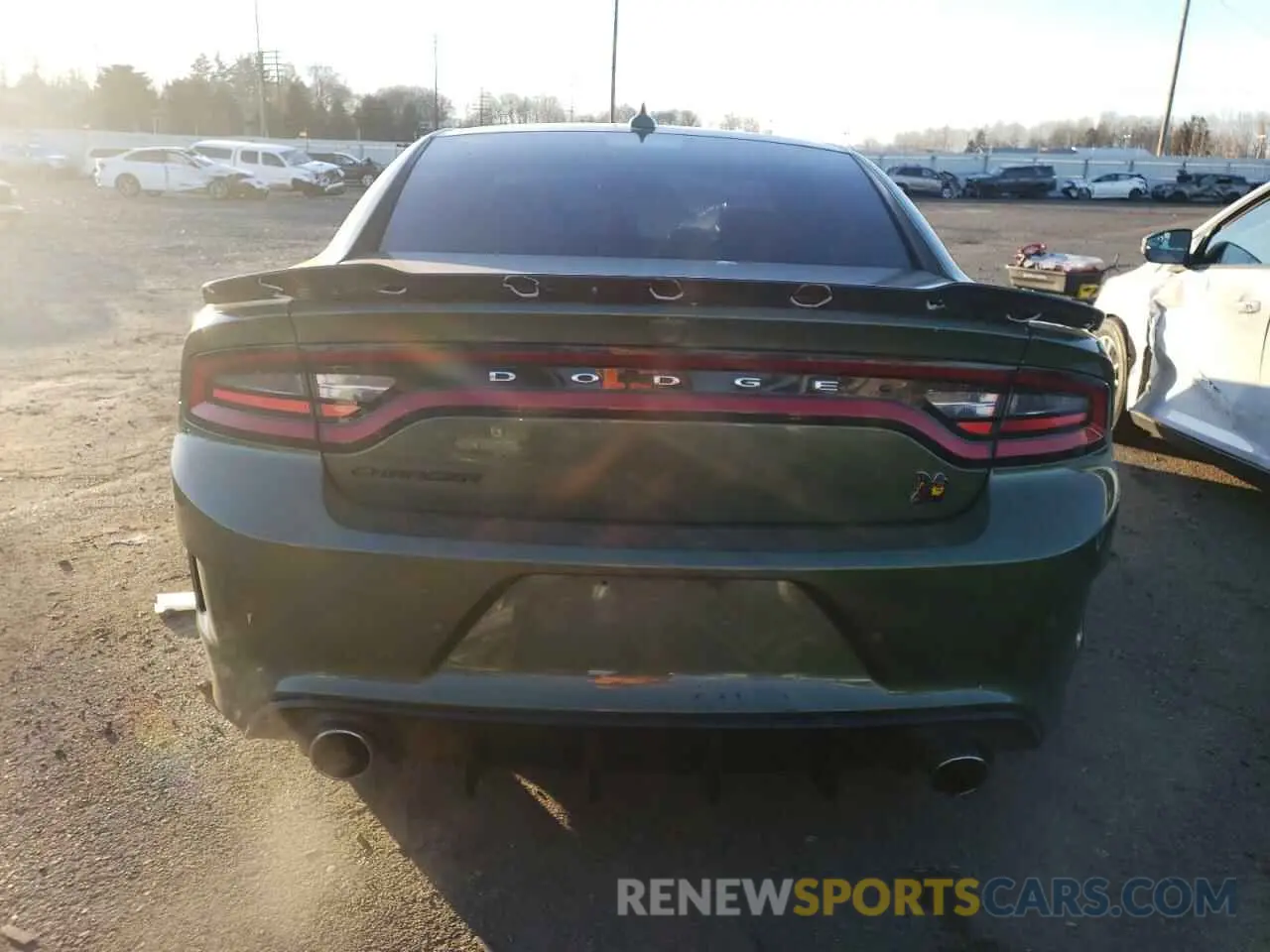 6 Photograph of a damaged car 2C3CDXGJ8LH136602 DODGE CHARGER 2020