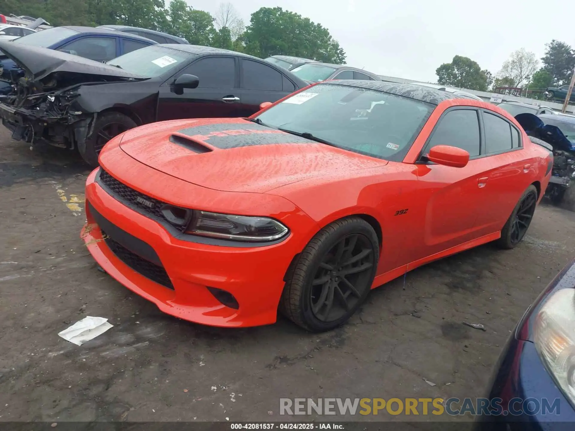 2 Photograph of a damaged car 2C3CDXGJ8LH162326 DODGE CHARGER 2020