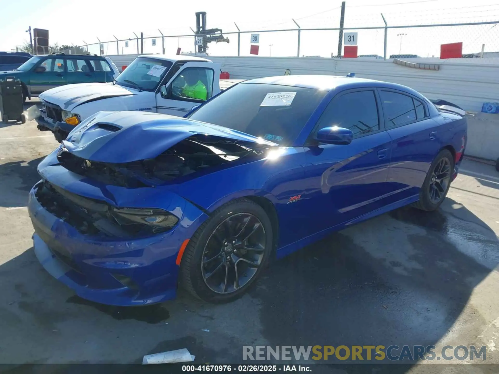 2 Photograph of a damaged car 2C3CDXGJ8LH175139 DODGE CHARGER 2020