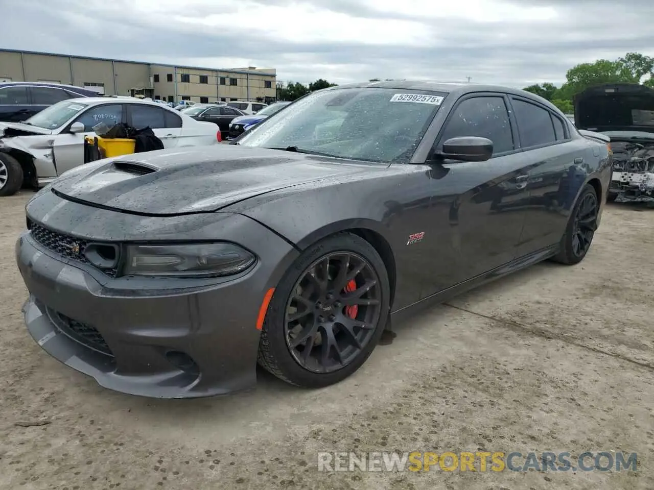 1 Photograph of a damaged car 2C3CDXGJ8LH252320 DODGE CHARGER 2020