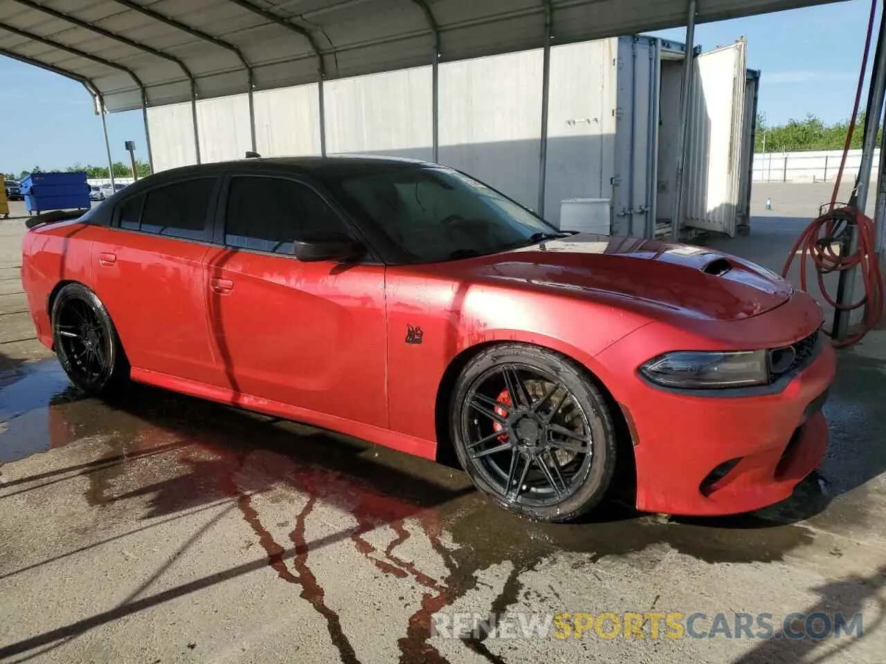 4 Photograph of a damaged car 2C3CDXGJ9LH133384 DODGE CHARGER 2020