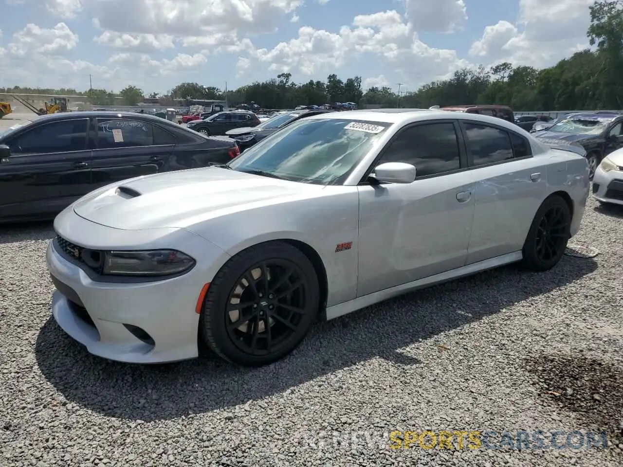 1 Photograph of a damaged car 2C3CDXGJXLH153417 DODGE CHARGER 2020