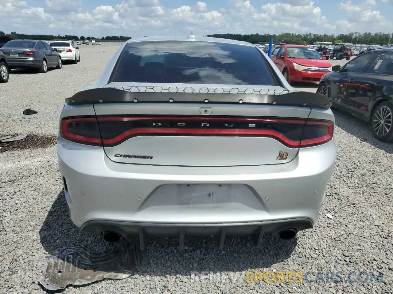 6 Photograph of a damaged car 2C3CDXGJXLH153417 DODGE CHARGER 2020