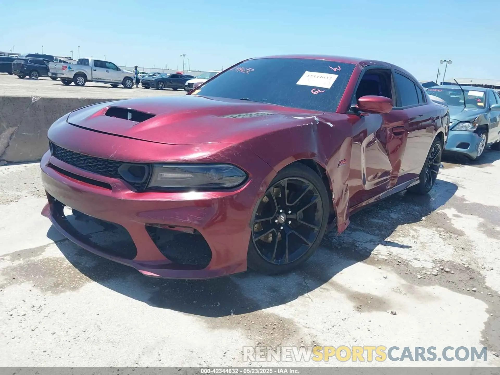 2 Photograph of a damaged car 2C3CDXGJXLH162277 DODGE CHARGER 2020