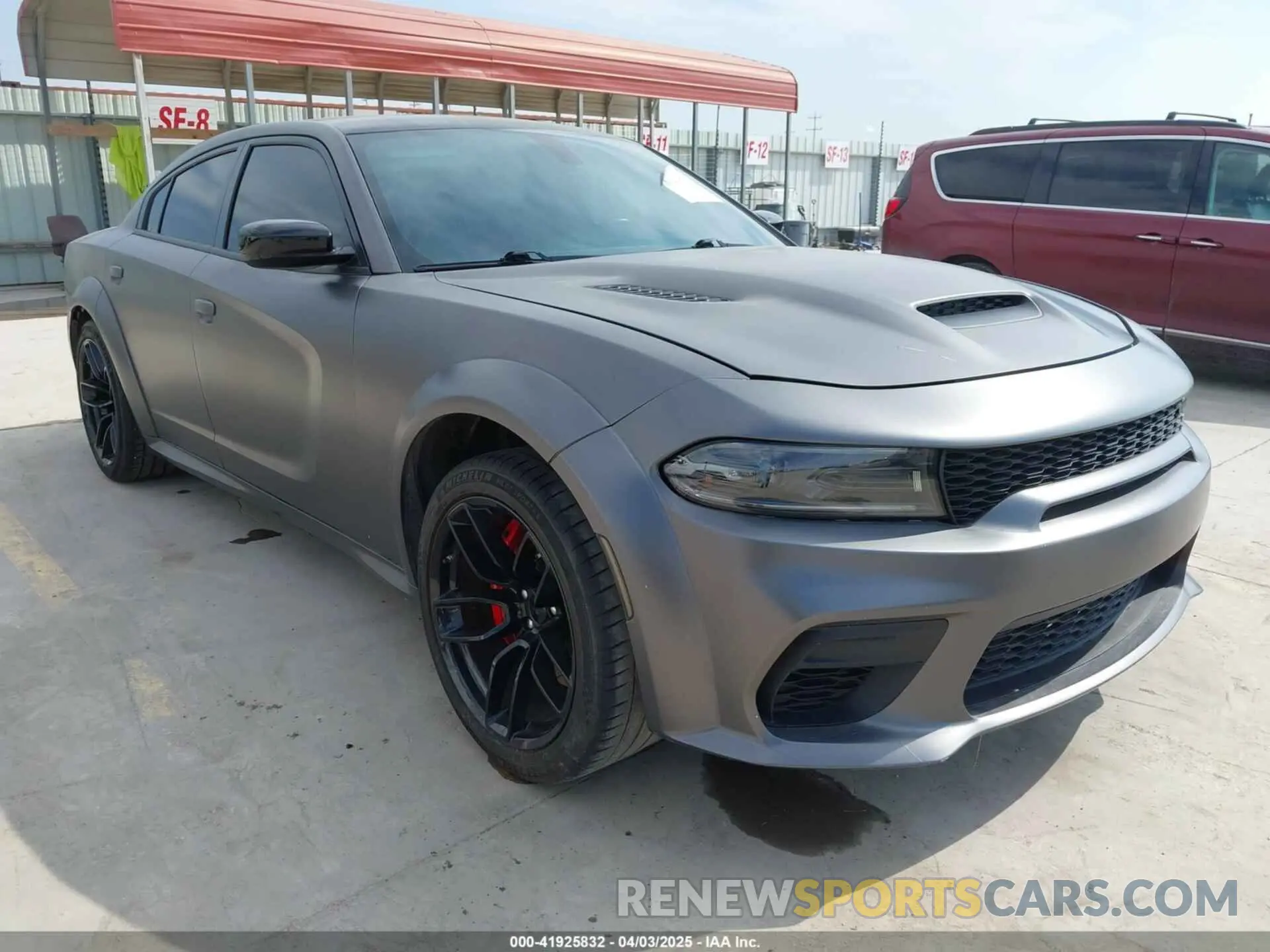 1 Photograph of a damaged car 2C3CDXGJXLH178950 DODGE CHARGER 2020