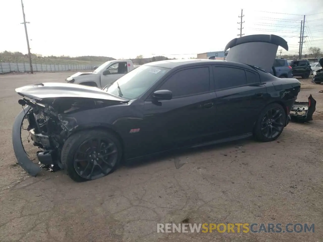 1 Photograph of a damaged car 2C3CDXGJXLH184652 DODGE CHARGER 2020