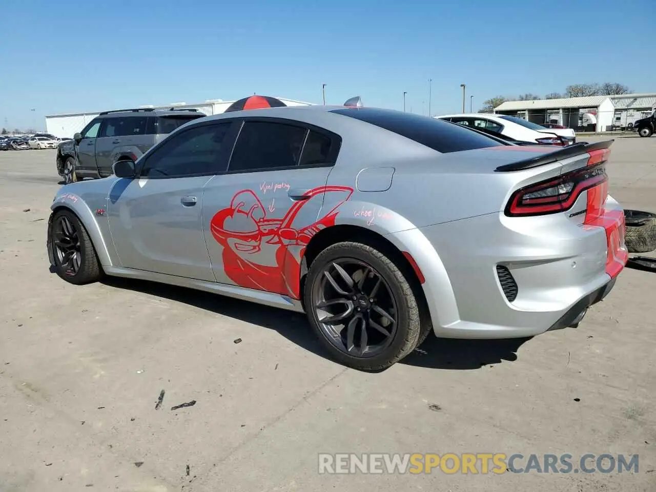 2 Photograph of a damaged car 2C3CDXGJXLH252111 DODGE CHARGER 2020