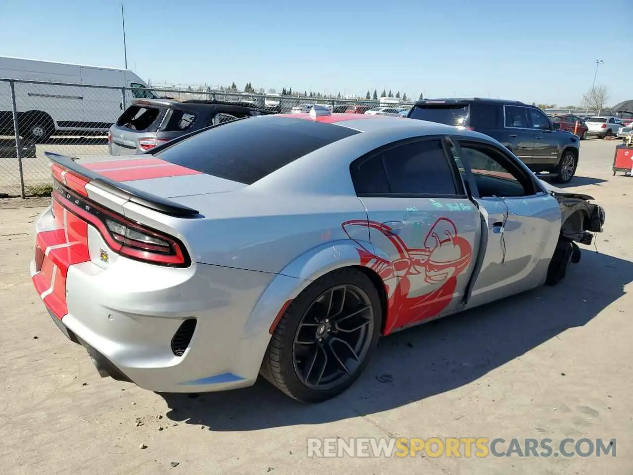 3 Photograph of a damaged car 2C3CDXGJXLH252111 DODGE CHARGER 2020