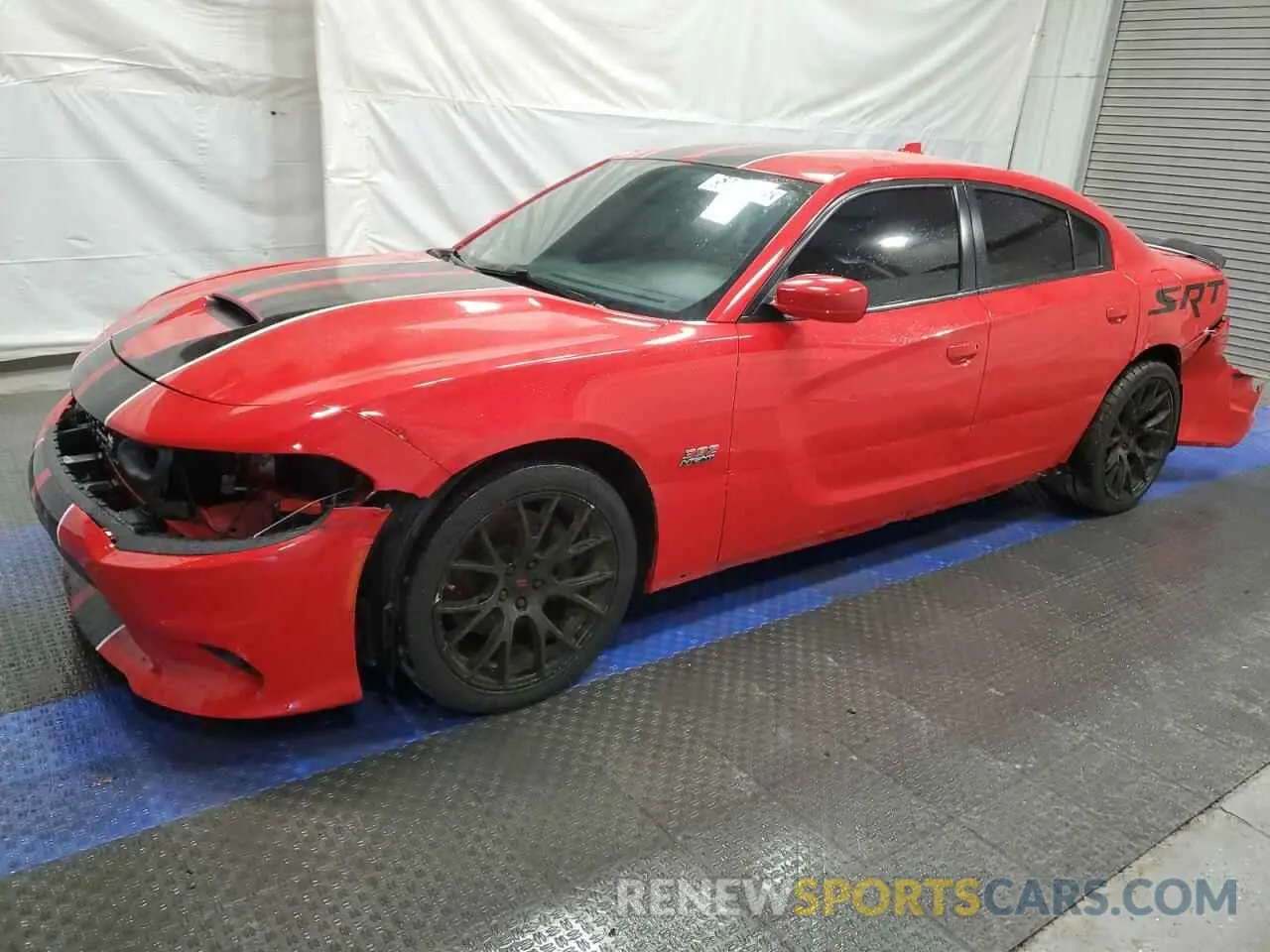 1 Photograph of a damaged car 2C3CDXGJXLH254814 DODGE CHARGER 2020