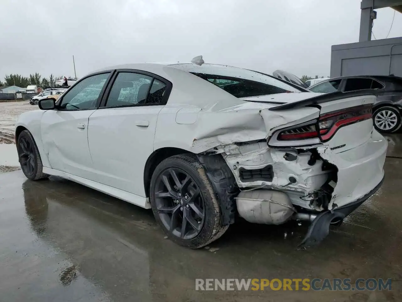 2 Photograph of a damaged car 2C3CDXHG0LH219928 DODGE CHARGER 2020