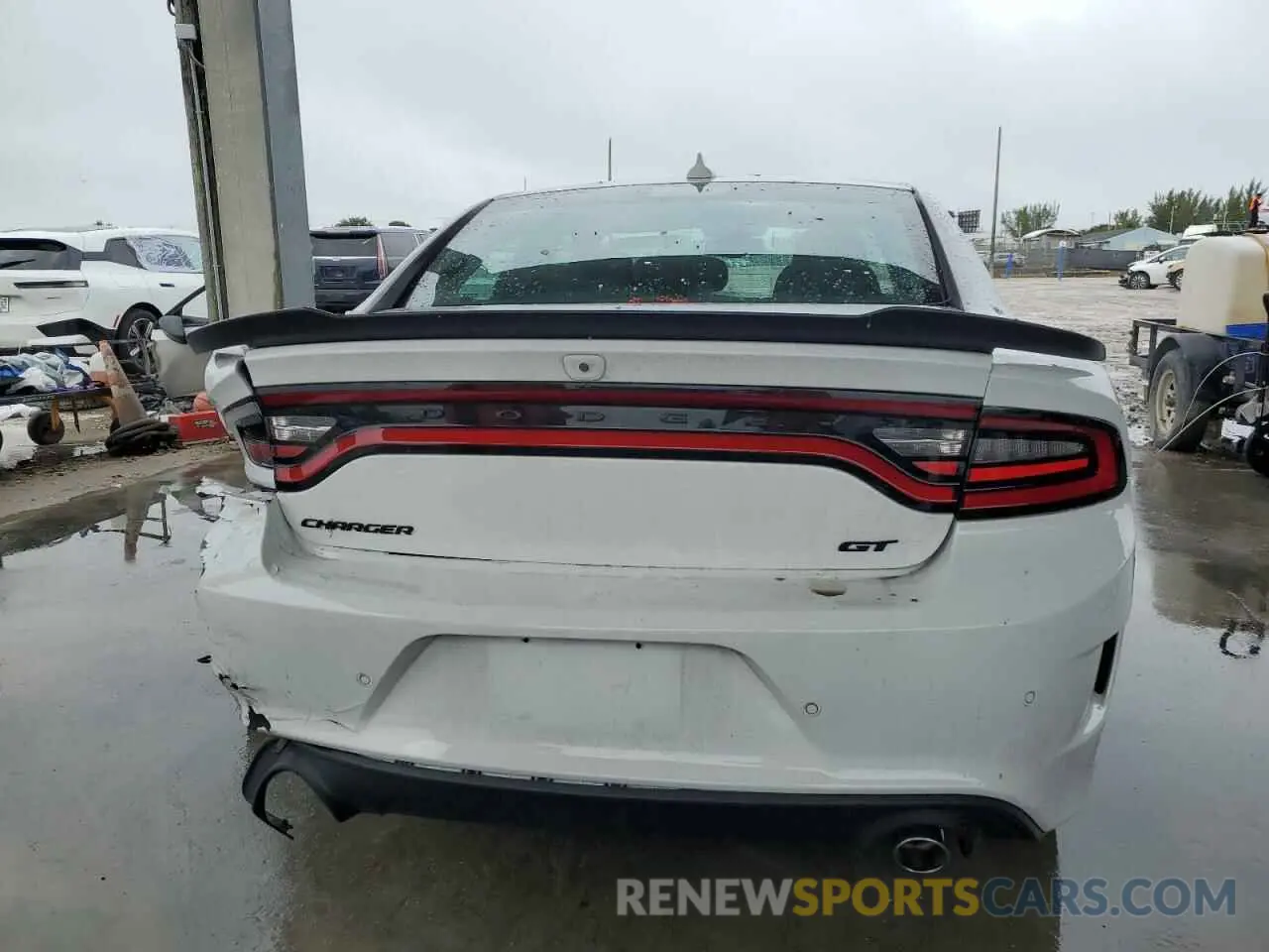 6 Photograph of a damaged car 2C3CDXHG0LH219928 DODGE CHARGER 2020