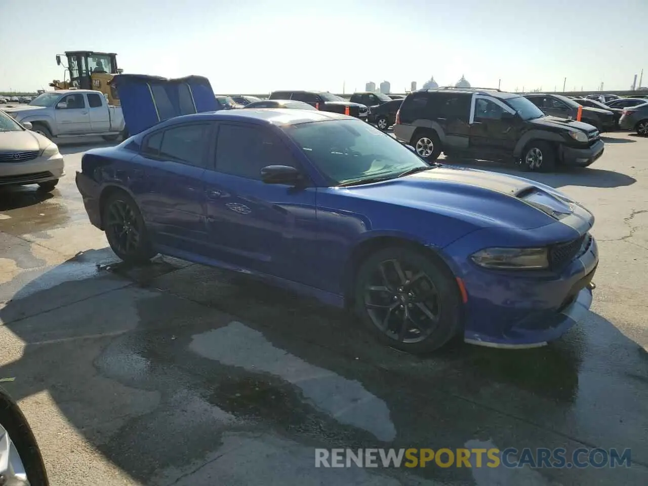 4 Photograph of a damaged car 2C3CDXHG1LH109003 DODGE CHARGER 2020
