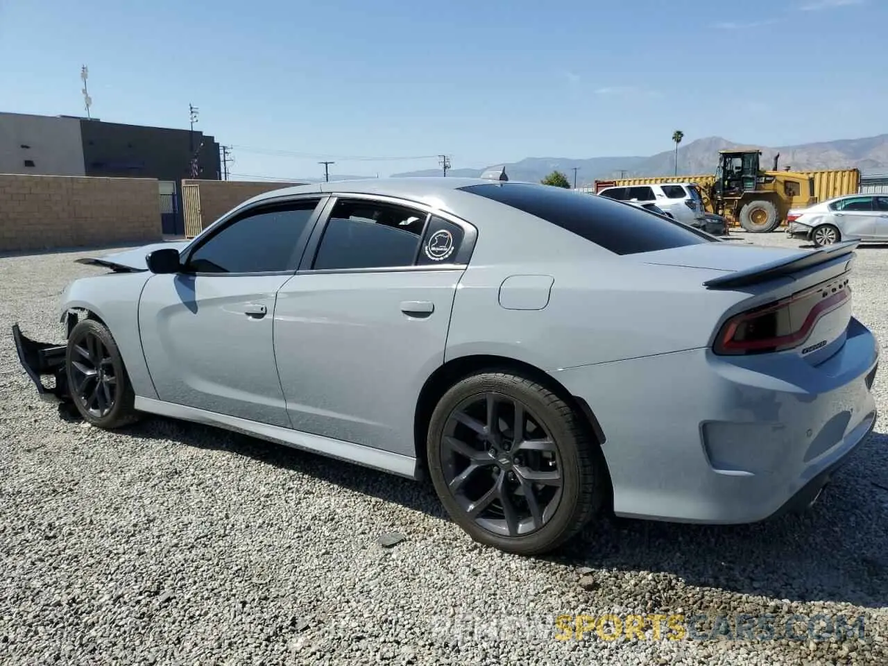 2 Photograph of a damaged car 2C3CDXHG2LH224189 DODGE CHARGER 2020