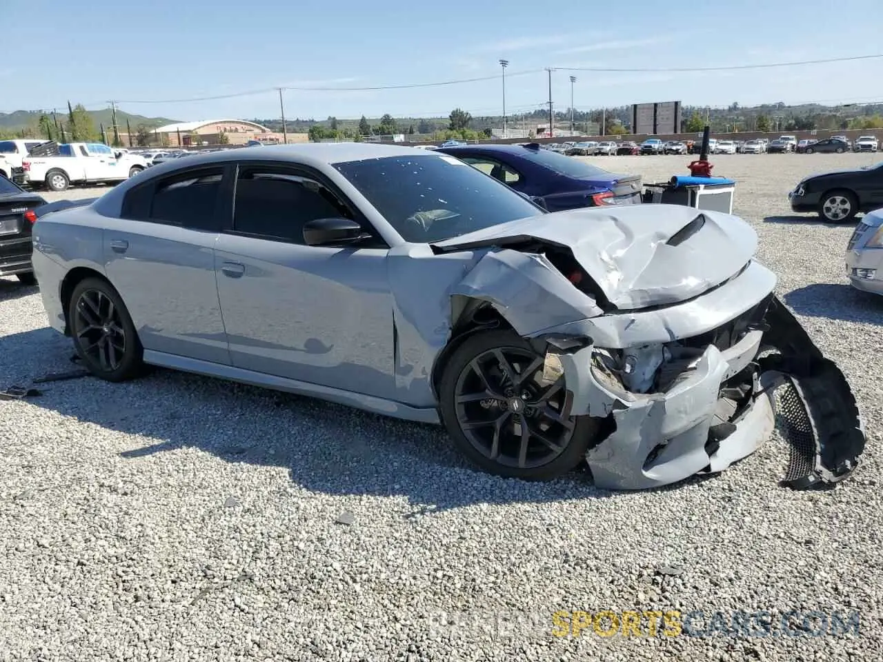 4 Photograph of a damaged car 2C3CDXHG2LH224189 DODGE CHARGER 2020