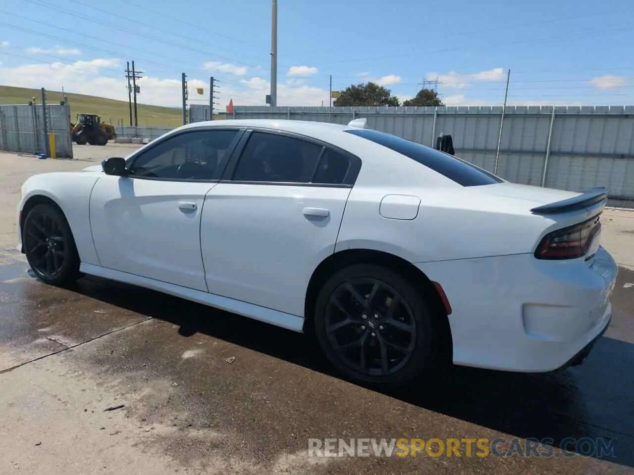 2 Photograph of a damaged car 2C3CDXHG3LH183376 DODGE CHARGER 2020