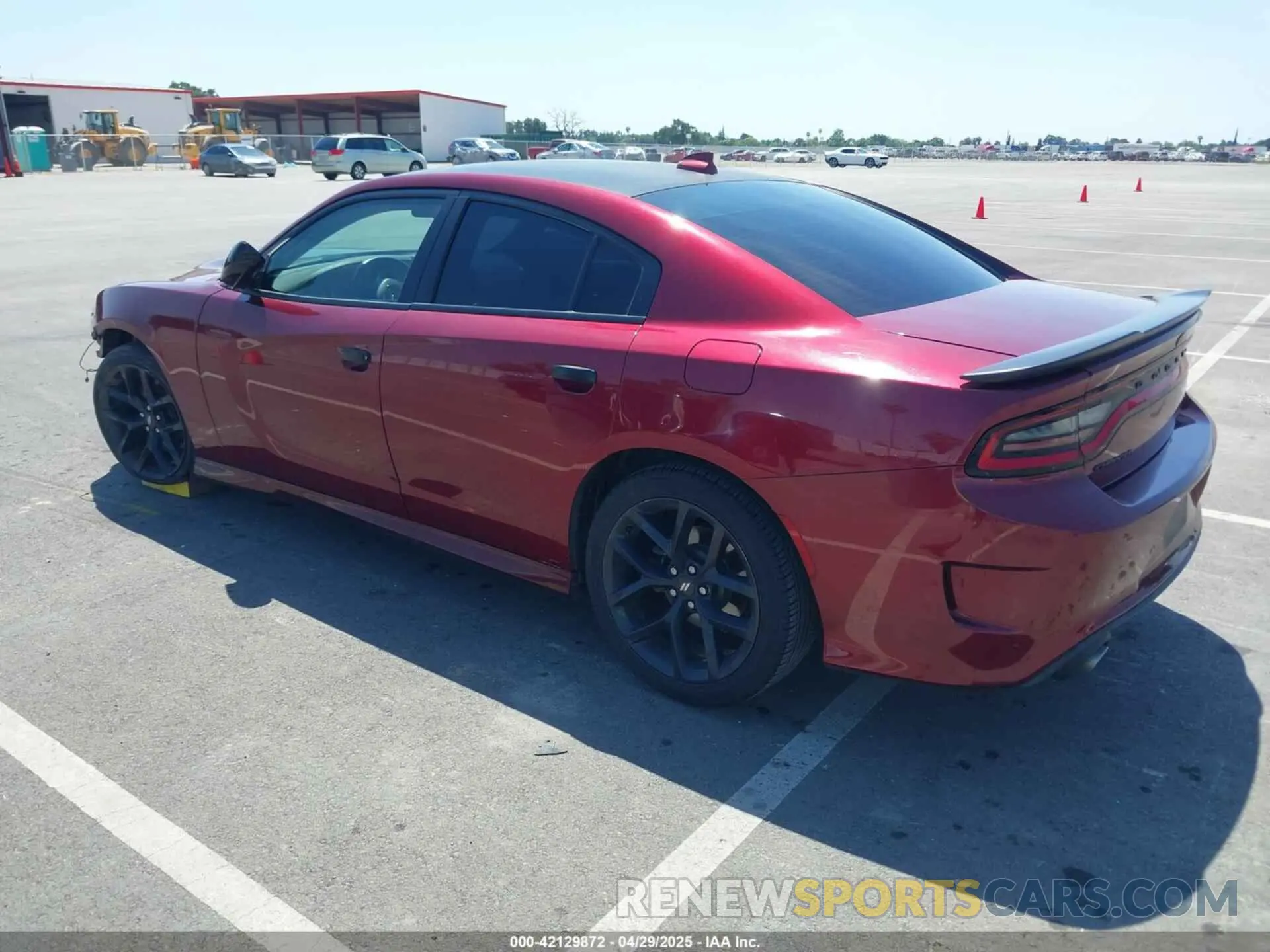 3 Photograph of a damaged car 2C3CDXHG5LH195576 DODGE CHARGER 2020