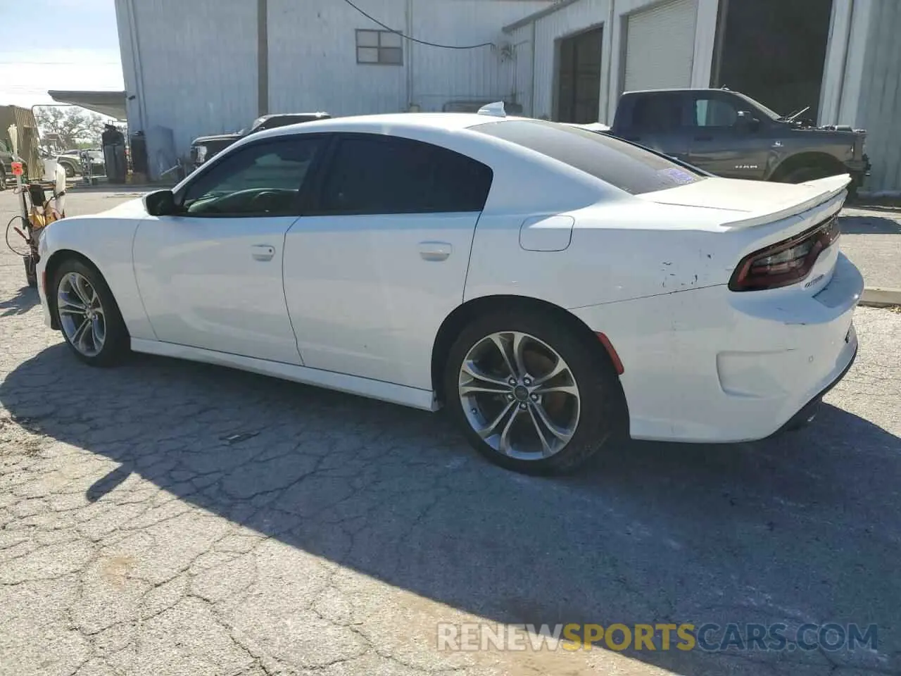 2 Photograph of a damaged car 2C3CDXHG6LH102418 DODGE CHARGER 2020