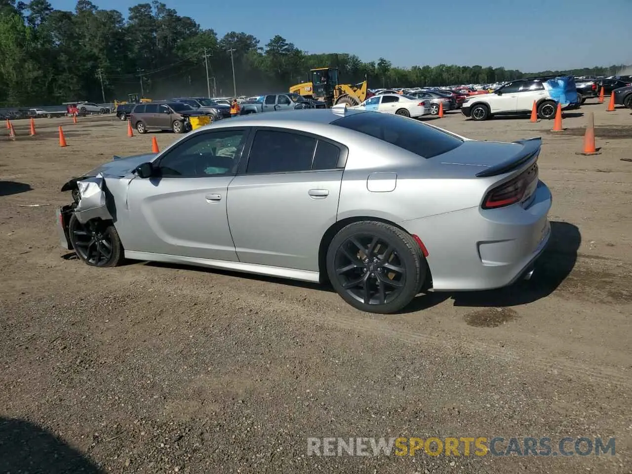 2 Photograph of a damaged car 2C3CDXHG7LH134326 DODGE CHARGER 2020