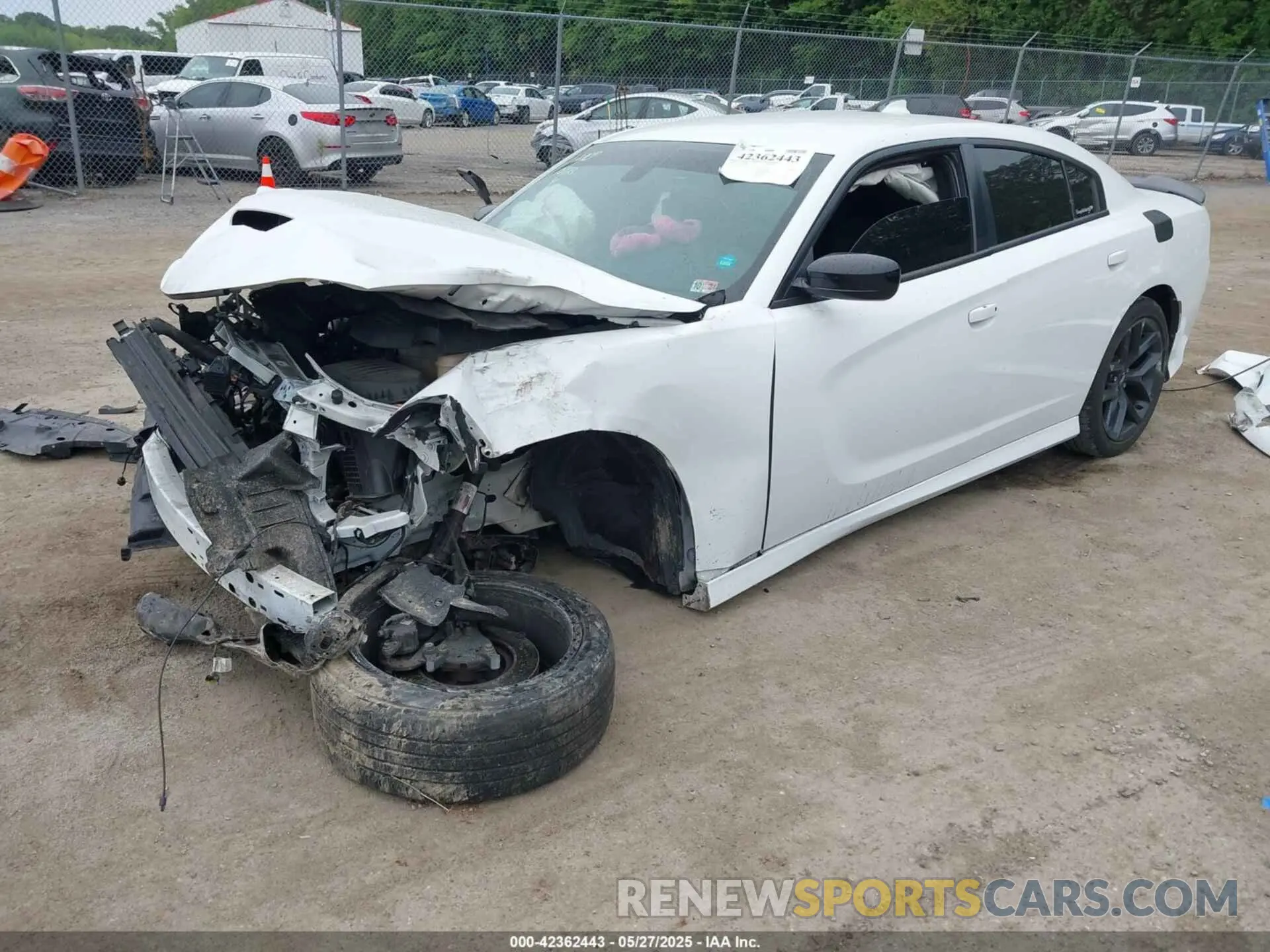 2 Photograph of a damaged car 2C3CDXHG7LH138246 DODGE CHARGER 2020