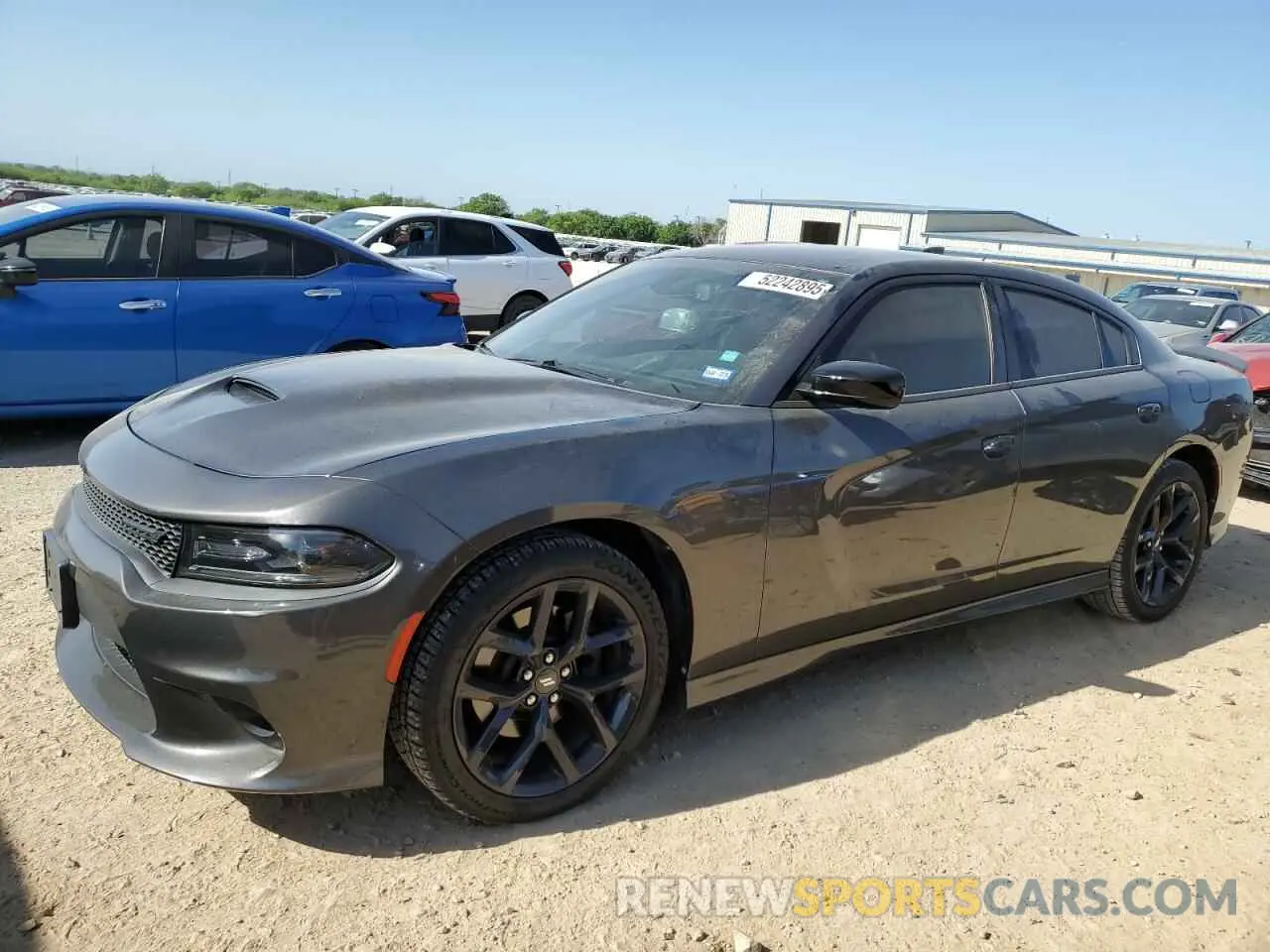 1 Photograph of a damaged car 2C3CDXHG7LH188001 DODGE CHARGER 2020