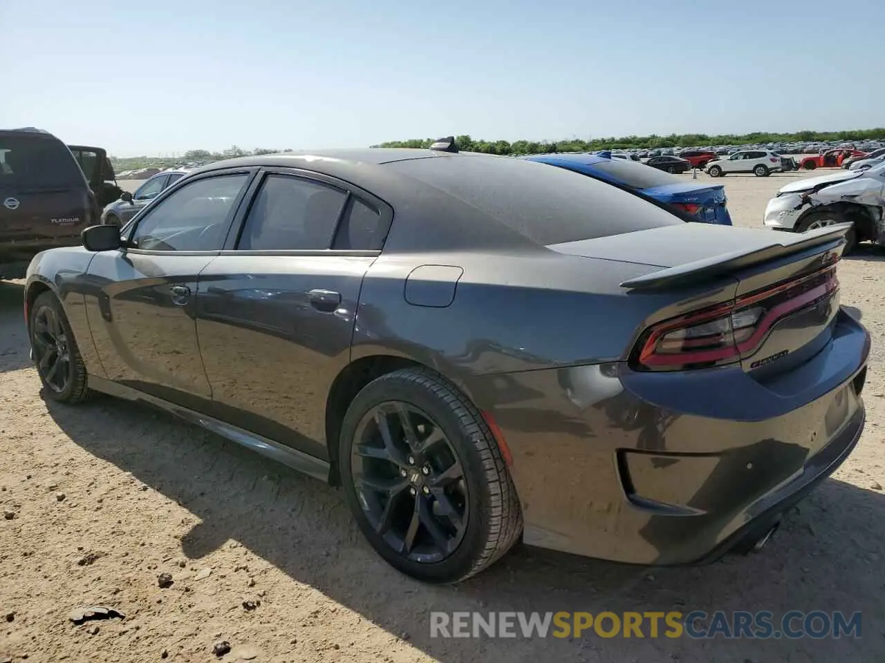 2 Photograph of a damaged car 2C3CDXHG7LH188001 DODGE CHARGER 2020