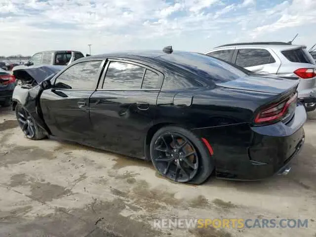 2 Photograph of a damaged car 2C3CDXHG8LH190288 DODGE CHARGER 2020