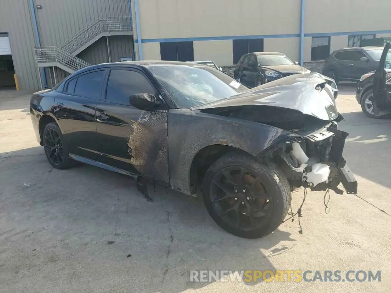 4 Photograph of a damaged car 2C3CDXHG8LH190288 DODGE CHARGER 2020