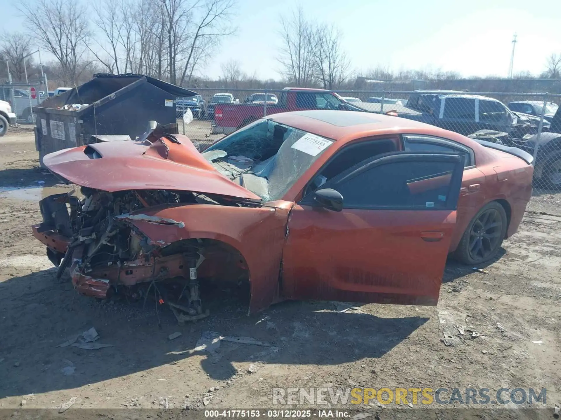 2 Photograph of a damaged car 2C3CDXHG8LH219613 DODGE CHARGER 2020